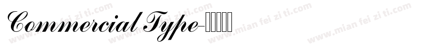 Commercial Type字体转换